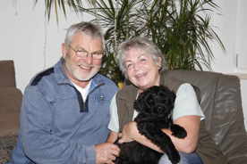 Yoko mit Minika und Hans-Peter