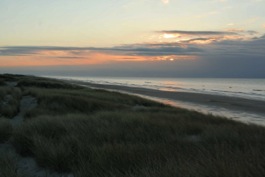 Blick von 'unserer' Düne