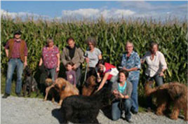 Teamleiterin Gerlinde mit Ihrem Team